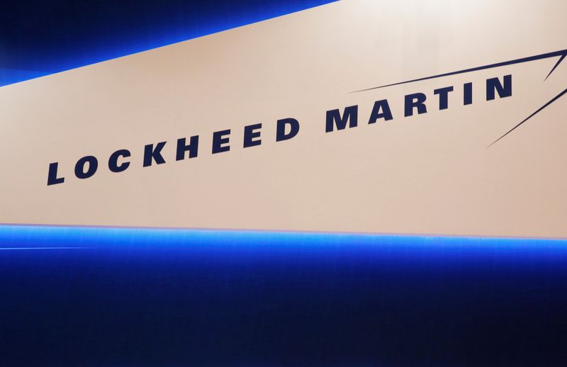 &copy; Reuters. Lockheed Martin's logo is seen during Japan Aerospace 2016 air show in Tokyo, Japan, October 12, 2016.   REUTERS/Kim Kyung-Hoon/Files
