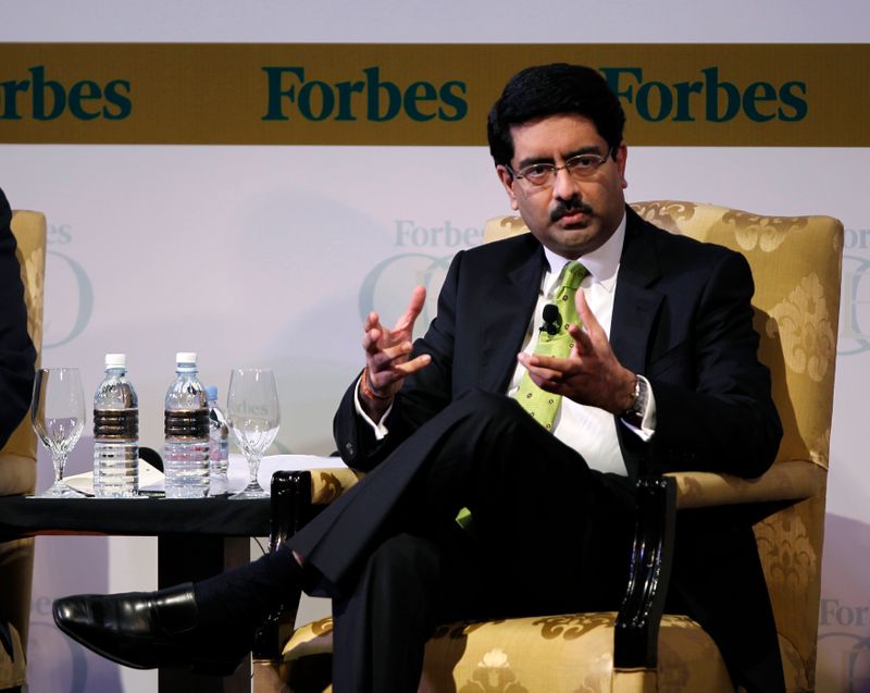 &copy; Reuters. FILE PHOTO: India's Aditya Birla Group Chairman Kumar Birla speaks during Forbes Global CEO Conference in Kuala Lumpur September 14, 2011. REUTERS/Bazuki Muhammad  