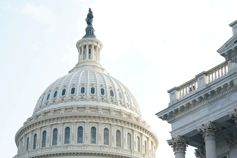 &copy; Reuters. FILE PHOTO: The U.S. Capitol Building is pictured in Washington, U.S., August 1, 2021. REUTERS/Elizabeth Frantz/File Photo