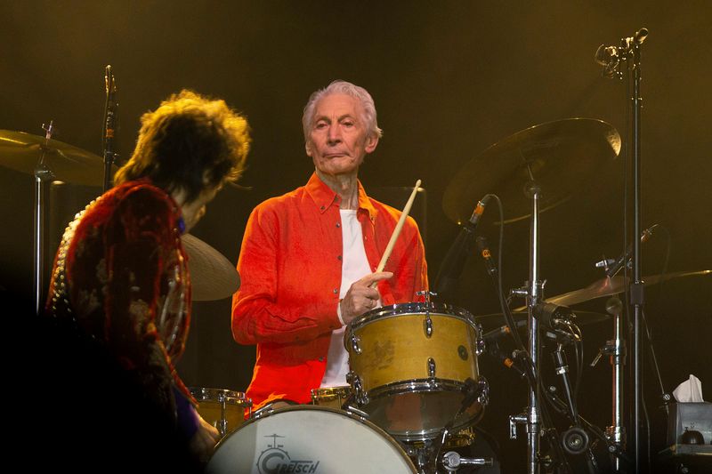 &copy; Reuters. Charlie Watts durante show dos Rolling Stones em Chicago
21/06/2019 REUTERS/Daniel Acker