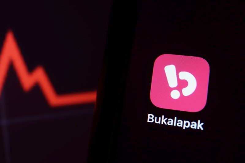 Bukalapak surges 25% as Indonesia's largest IPO fuels tech excitement