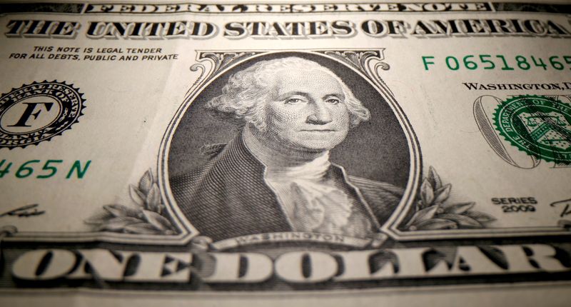 © Reuters. FILE PHOTO: A U.S. dollar banknote is seen in this illustration REUTERS/Dado Ruvic/Illustration