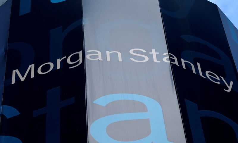 © Reuters. Logo do Morgan Stanley fotografado em Nova York, EUA 
20/01/2015
REUTERS/Mike Segar