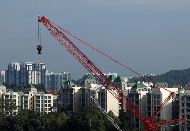 &copy; Reuters. View of private residential properties in Singapore April 28, 2021.  REUTERS/Edgar Su