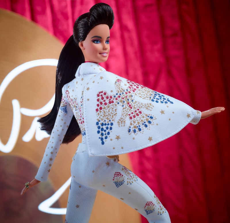 &copy; Reuters. Edição especial da Barbie em homenagem a Elvis Presley
10/08/2021
Mattel/Divulgação via REUTERS 