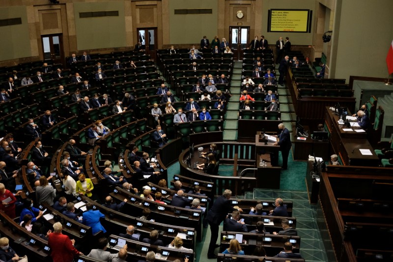 &copy; Reuters. Parlamento da Polônia
11/08/2021
Slawomir Kaminski/Agencja Gazeta/via REUTERS