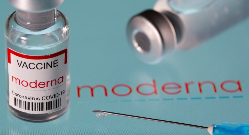 &copy; Reuters.     米製薬会社モデルナは生後６カ月から１２歳未満の子どもを対象に実施している新型コロナウイルスワクチンの臨床試験（治験）について、規模を約２倍にすることを計画している。写