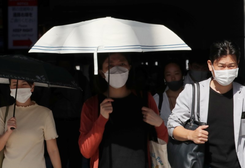 &copy; Reuters. Pandemia de coronavírus em Tóquio, Japão 
10/08/2021 REUTERS/Kim Kyung-Hoon