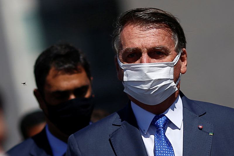 © Reuters. Presidente Jair Bolsonaro em Brasília
09/08/2021 REUTERS/Adriano Machado