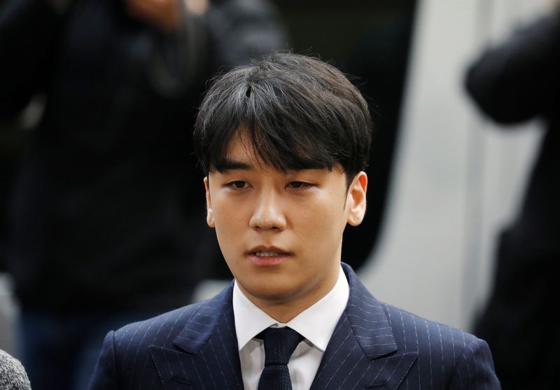 &copy; Reuters. Ex-membro de banda de K-pop Seungri
14/03/2019
REUTERS/Kim Hong-Ji