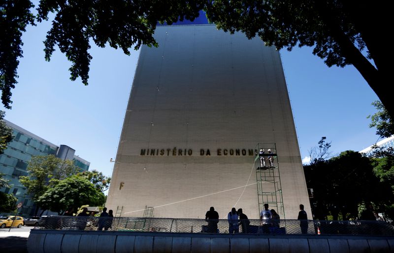 &copy; Reuters. Fachada do Ministério da Economia, em Brasília
03/01/2019
REUTERS/Adriano Machado