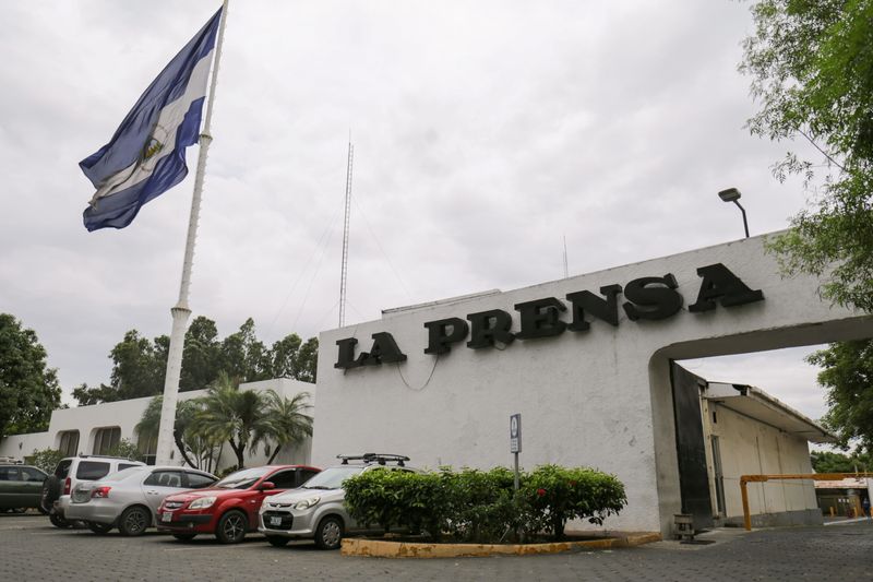 &copy; Reuters. Sede do jornal La Prensa, na Nicarágua
12/08/2021
REUTERS/Maynor Valenzuela