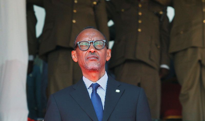 &copy; Reuters. بول كاجامي رئيس رواندا في صورة من أرشيف رويترز.