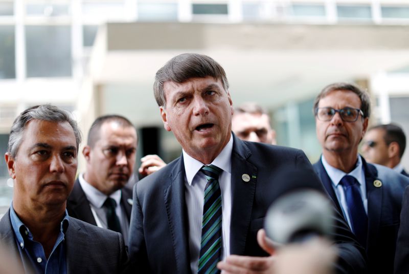 &copy; Reuters. Presidente Jair Bolsonaro em Brasília
27/01/2021 Ueslei Marcelino