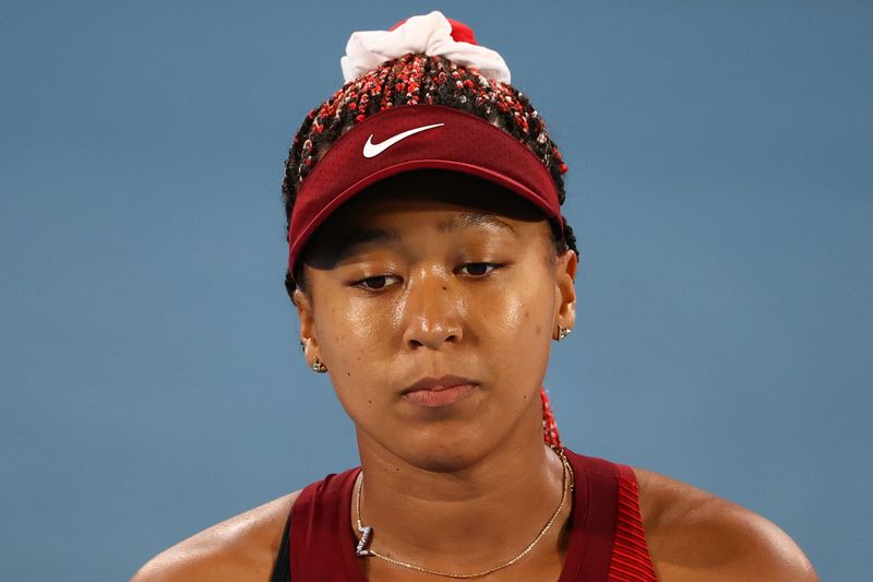 &copy; Reuters. Tenista japonesa Naomi Osaka
27/07/2021
REUTERS/Mike Segar