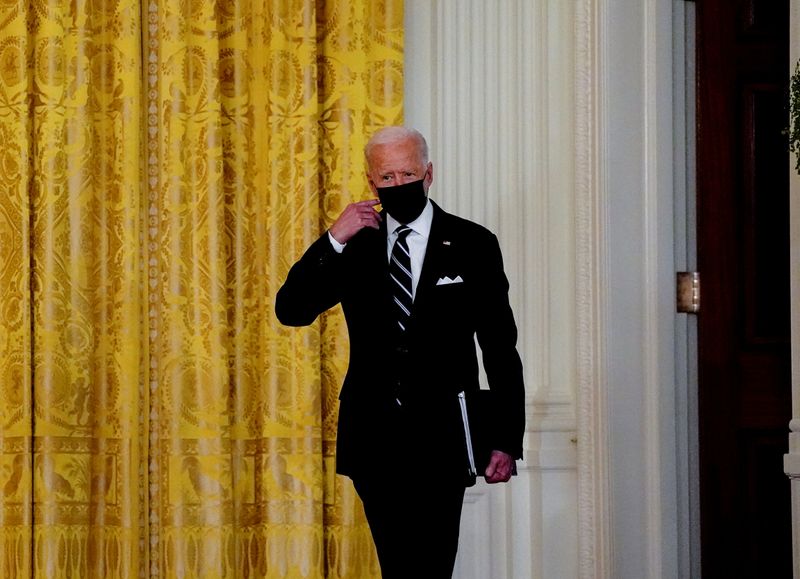 &copy; Reuters. Le président américain Joe Biden a déclaré mercredi ne pas penser qu'il aurait été possible de retirer les troupes américaines d'Afghanistan sans le type de "chaos" constaté ces derniers jours dans le pays, où les insurgés taliban ont pris diman
