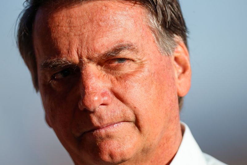 &copy; Reuters. Presidente Jair Bolsonaro em Brasília
22/08/2021 REUTERS/Adriano Machado