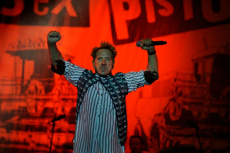 &copy; Reuters. Johnny Rotten, do Sex Pistols, em apresentação no festival de Azkena, em Vitoria
 5/9/2008 REUTERS/Vincent West