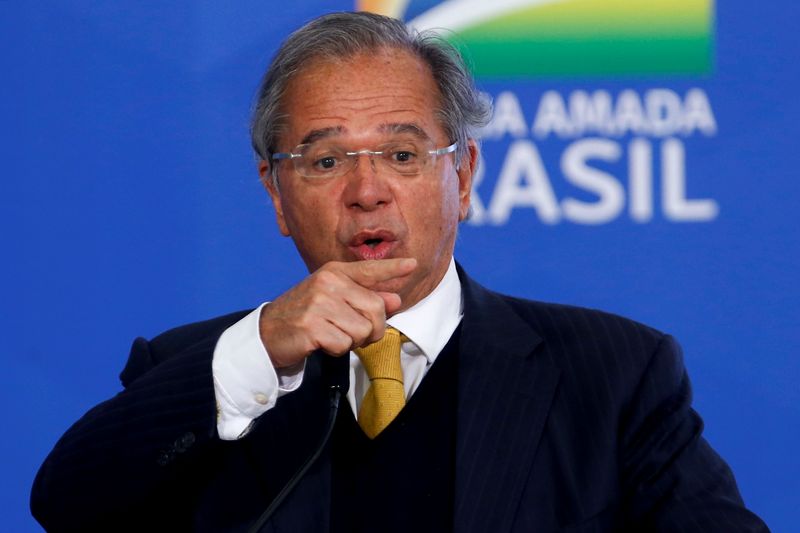 &copy; Reuters. Guedes em evento em Brasília
18/5/2021 REUTERS/Adriano Machado