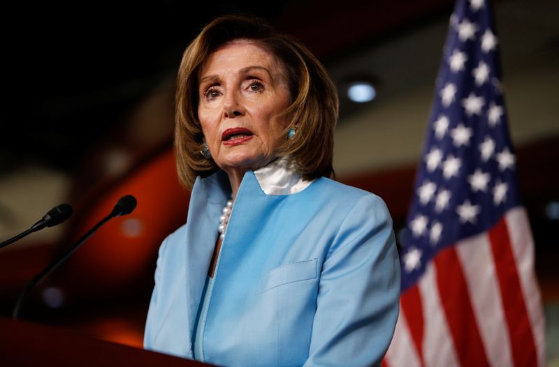 &copy; Reuters. Presidente da Câmara dos Deputados dos Estados Unidos, Nancy Pelosi. 6/8/2021. REUTERS/Gabrielle Crockett