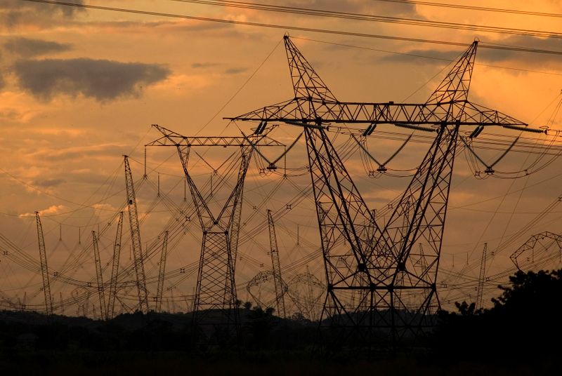 © Reuters. Torres de energia perto de Marabá, no Pará
30/03/2010 REUTERS/Paulo Santos