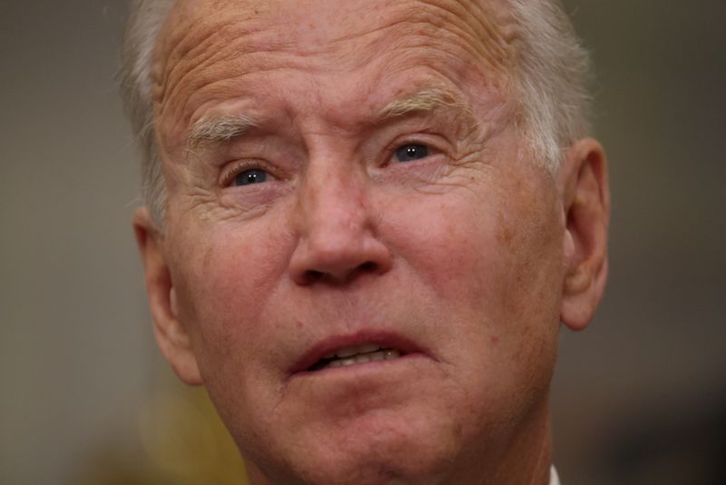 &copy; Reuters. Presidente dos EUA, Joe Biden, na Casa Branca
24/08/2021 REUTERS/Leah Millis