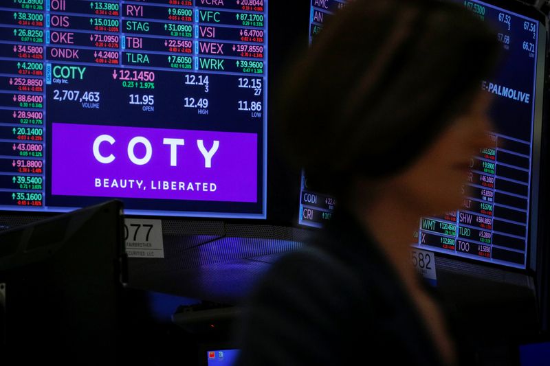 &copy; Reuters. Coty na Bolsa de NY
 18/11/2019 REUTERS/Brendan McDermid