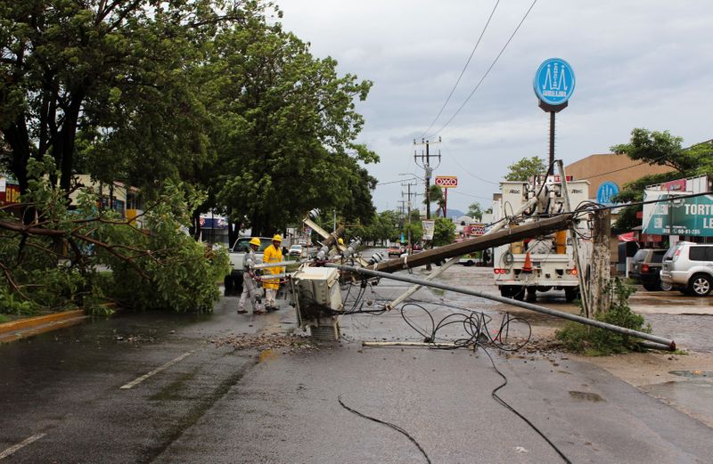 Hurricane Nora makes landfall on Mexico's southwestern coast