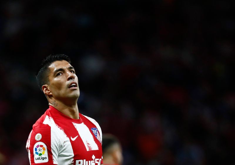 &copy; Reuters. Luis Suárez durante partida do Atlético de Madri contra o Villarreal pelo Campeonato Espanhol
29/08/2021 REUTERS/Javier Barbancho