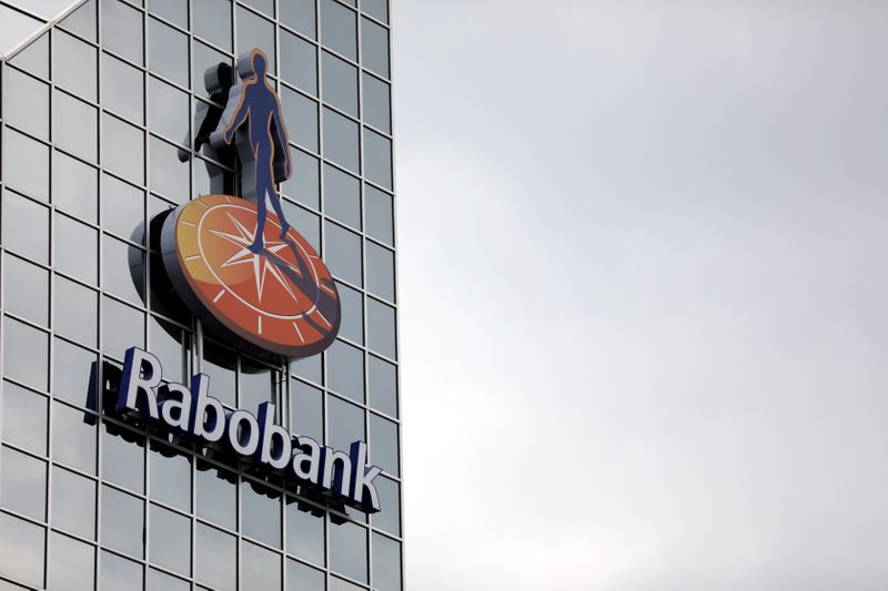 © Reuters. Logo do Rabobank na sede do banco em Utrecht, Holanda 
21/08/2018
REUTERS/Eva Plevier