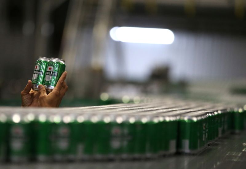 &copy; Reuters. Fábrica da Heineken em Jacareí (SP) 
12/06/2018
REUTERS/Paulo Whitaker