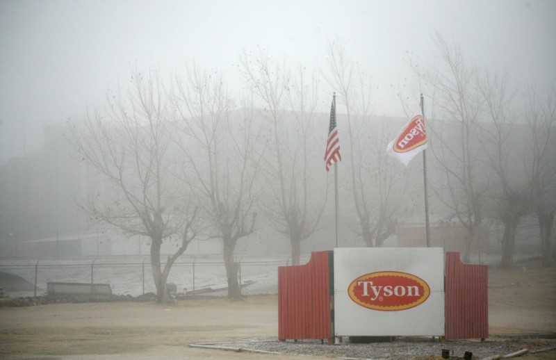 © Reuters. Unidade da Tyson Foods em Burbank, Washington (EUA( 
26/12/2013
REUTERS/Ross Courtney