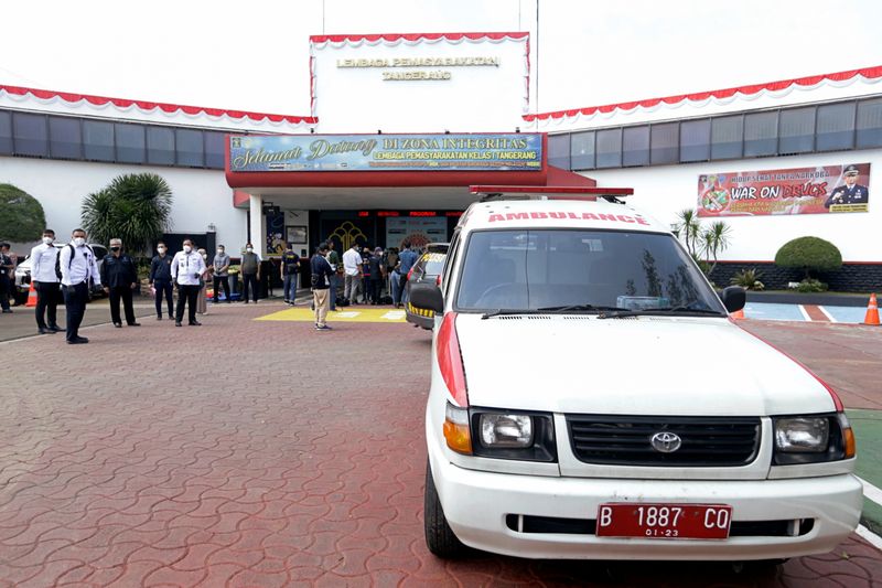 Fire at overcrowded Indonesian prison kills at least 40 -official