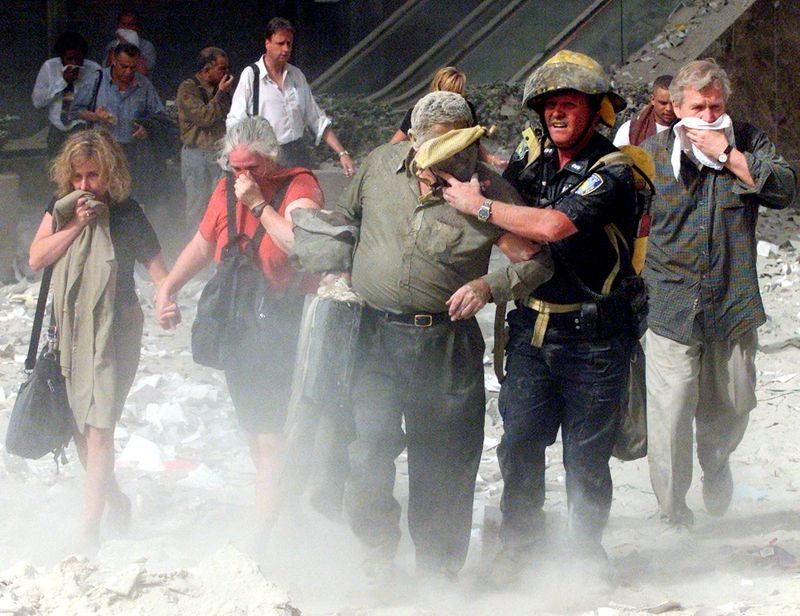 Sept. 11 attacks fuse photographer and survivor in trauma