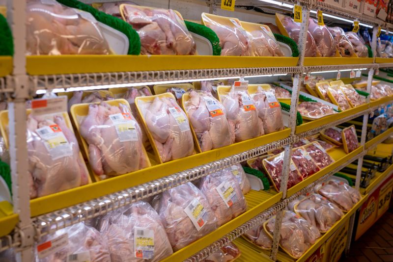 &copy; Reuters. Carne de frango no varejo
09/09/2021
REUTERS/Lucas Jackson
