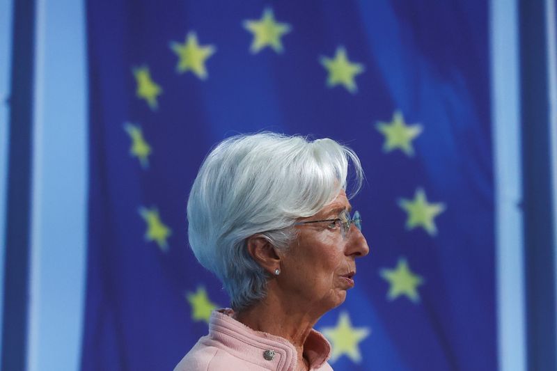 &copy; Reuters. Lagarde em Frankfurt
9/9/2021 REUTERS/Kai Pfaffenbach