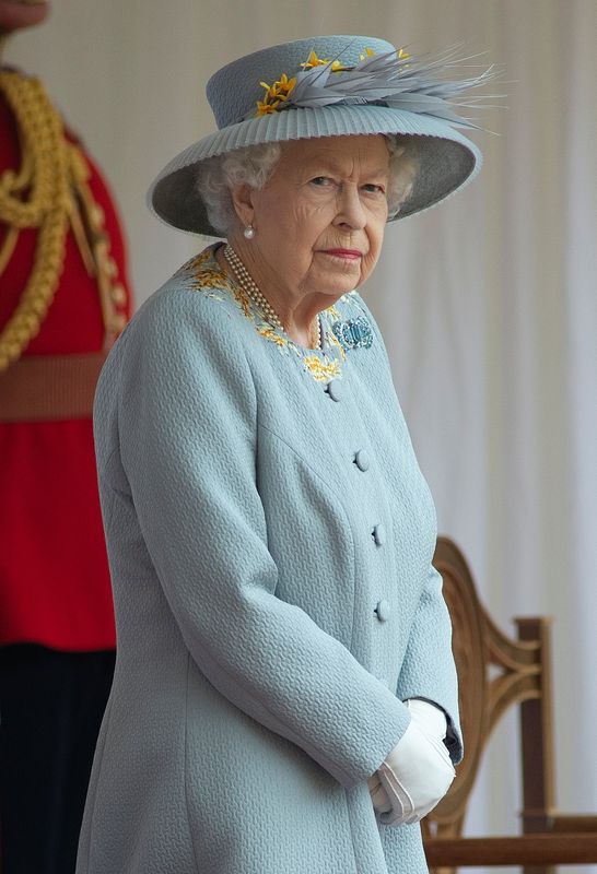 &copy; Reuters. الملكة إليزابيث ملكة بريطانيا بقلعة ويندسور يوم 12 يونيو حزيران 2021. صورة حصلت عليها رويترز من ممثل عن وكالات الأنباء.