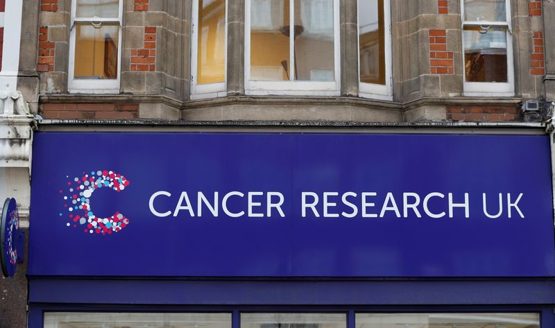 © Reuters. مركز أبحاث السرطان في لندن في 28 يناير كانون الثاني 2020. رويترز