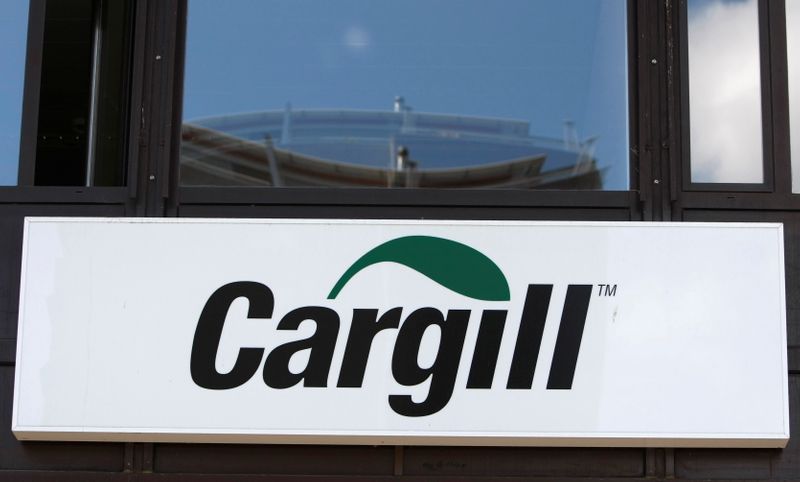 &copy; Reuters. Logo da Cargill em prédio em Genebra
4,/08/2009
REUTERS/Denis Balibouse/File Photo