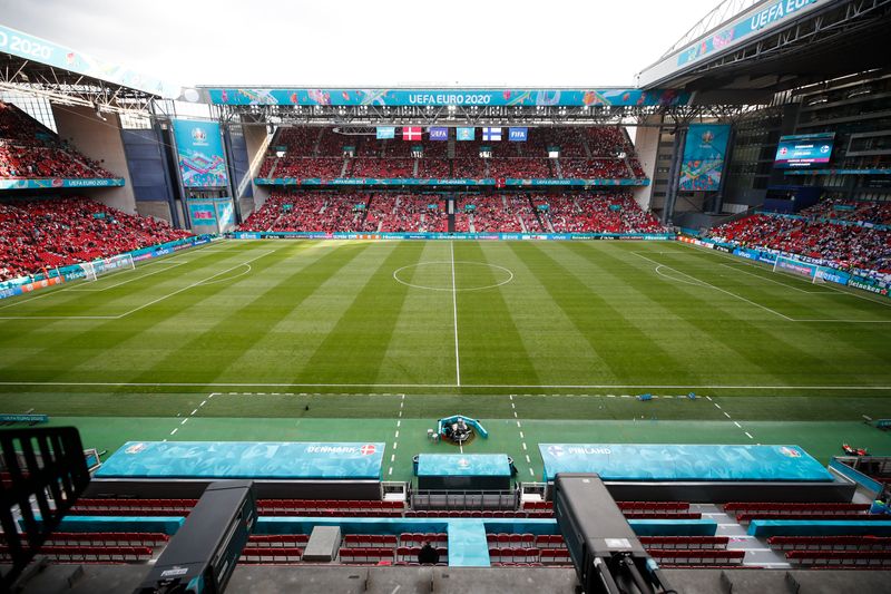 &copy; Reuters. Parken Stadium, Copenhague, Países Bajos, 12 junio 2021.
Pool vía REUTERS/Wolfgang Rattay