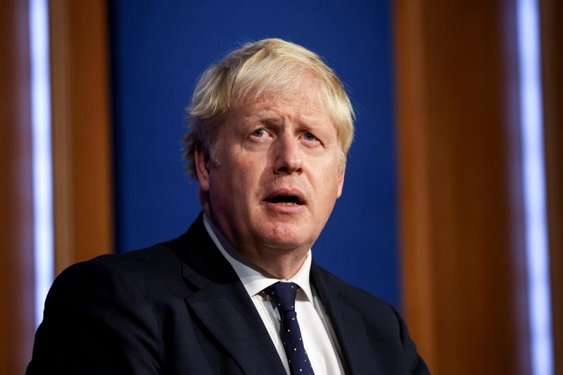 &copy; Reuters. Il Primo Ministro britannico Boris Johnson a Londra. Dan Kitwood/Pool via REUTERS