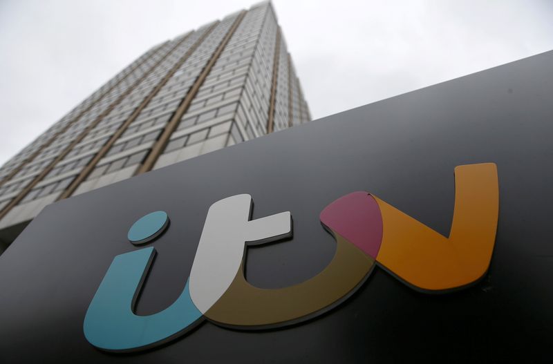 © Reuters. FILE PHOTO: A company sign is displayed outside an ITV studio in London, Britain July 27, 2016. REUTERS/Neil Hall