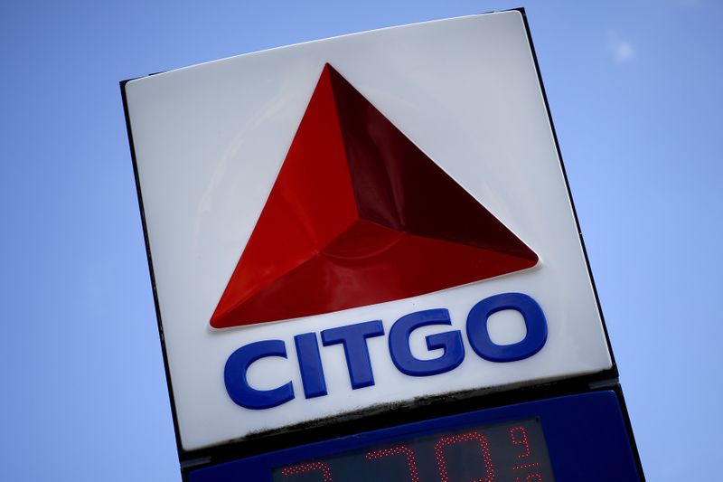 &copy; Reuters. FILE PHOTO: The logo of PDVSA's U.S. unit Citgo Petroleum is seen at a gas station in Stowell, Texas, U.S., June 12, 2018. REUTERS/Jonathan Bachman/File Photo/File Photo