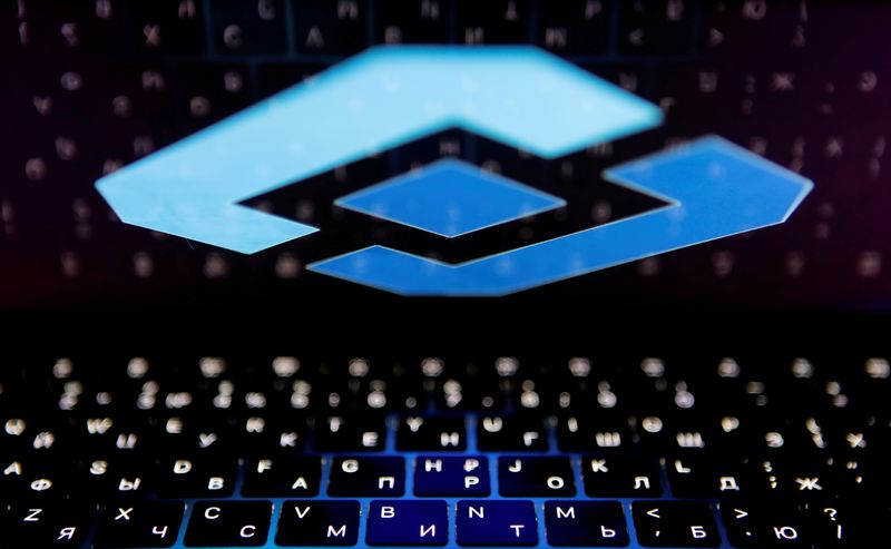 &copy; Reuters. FILE PHOTO: The logo of Russia's state communications regulator, Roskomnadzor, is reflected in a laptop screen in this picture illustration taken February 12, 2019. REUTERS/Maxim Shemetov/File Photo