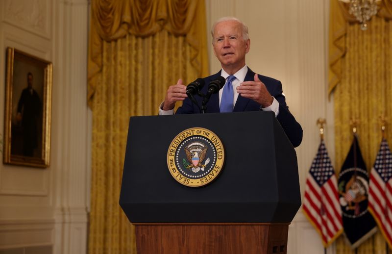 &copy; Reuters. Presidente dos EUA, Joe Biden
16/09/2021
REUTERS/Leah Millis