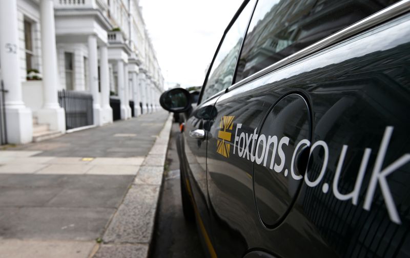 &copy; Reuters. FILE PHOTO: A Foxtons car is seen parked in west London, Britain July 29, 2016.  REUTERS/Peter Nicholls