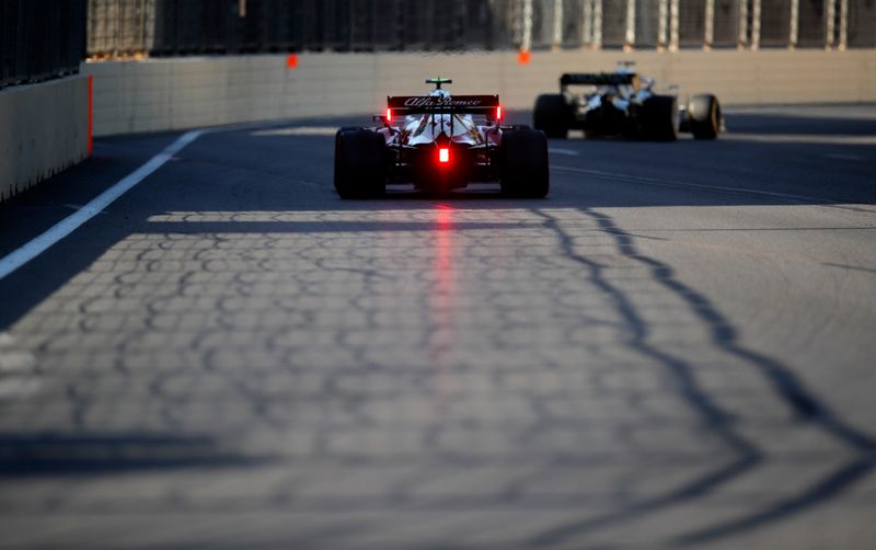 &copy; Reuters. Carro da Alfa Romeo em Baku, Azerbaijão
4/6/2021  REUTERS/Anton Vaganov