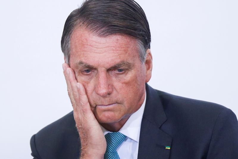 &copy; Reuters. Presidente Jair Bolsonaro durante cerimônia no Palácio do Planalto
15/09/2021 REUTERS/Adriano Machado