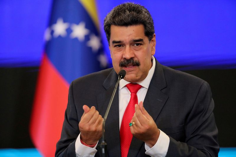 &copy; Reuters. الرئيس الفنزويلي نيكولاس مادورو في صورة من أرشيف رويترز.