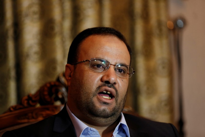 &copy; Reuters. صالح الصماد الذي كان رئيس المجلس السياسي الأعلى التابع للحوثيين في اليمن في صورة من أرشيف رويترز. 
